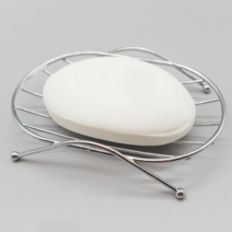 구이사 원형 스텐 비누 받침대 거치대 물빠짐 홀더 욕실