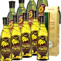 롯데 카놀라유500mlX1P/보험상품/사은품/개업선물/명절선물세트, 해바리기유 500ml 1P