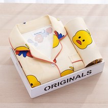 여름 잠옷 여성 긴 탑스 2021 부드러운 실크 소매 Pijama 면화 인쇄 바지 Loungewear