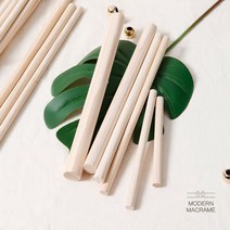 마크라메 15mm 목봉 뉴송 마크라메월행잉 40cm 마크라메키링 재료 모던마크라메 모칠리실 마크라메목봉 나무봉 마크라메키트 망고실 마크라메DIY 마크라메트리 50cm 마크라메행잉플랜트
