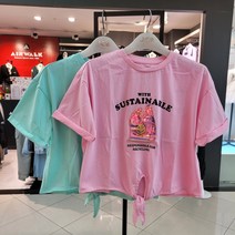 애플핑크 이런 가격이면~~ 망설이면 품절/여아전문 주니어브랜드/여름/데일리룩/캐주얼룩/빠른배송/포인트 매듭 티셔츠 APK8R323-7954