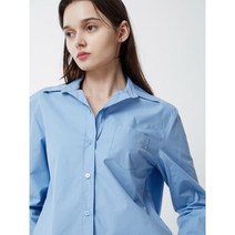 ZOOC 로고 엠브로이더리 스탠다드 핏 셔츠 Z241MSC103 429466