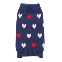 제제펫 레드하트포인트 반려견니트, G311PDFC105