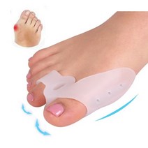 소건막류교정기 무지외반증 발가락교정 발가락 페디큐어 실리콘 젤 정형 외과 Bunion 구분 기호 들것 재사, 10 B60-1pair