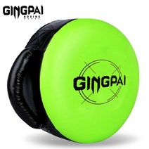 복싱 미트 MMA 글러브 용품 2022 새로운 펀치 패드 MMA 킥복싱 라운드 스트라이크 쉴드 타겟 트레이닝 마우이 타이 빅 패드 타겟 포커스 복싱 펀칭 미트, 04 green