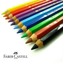 Faber-Castell Jumbo Colour 파버카스텔 점보색연필 낱개, 99(Black)