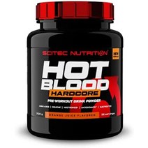 독일 건강기능식품 scitec Nutrition 핫 블러드 하드코어 음료 분말 사전 및, 700g