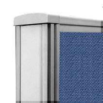 에스엔케이 파티션 45T 부속/안전각/마감바/사각바/색상OD(밝은회색)PVC, 45T 마감바 높이1500 PVC