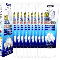 입냄새제거 덴탈 더블케어치약 10개 치석 치태 구취제거, 180g