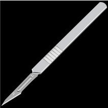 가정용 수공구 세트 전기 수공구 10pcs 11 23 탄소강 외과 메스 블레이드 핸들, 03 1pc 11number  handle