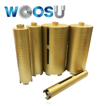 우수다이아몬드 건식코어비트 롱타입 건식코아날 39-125파이, 롱건식코어비트 125mm