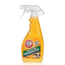 유한양행 암앤해머 고앙이모래 소독탈취제 636ml
