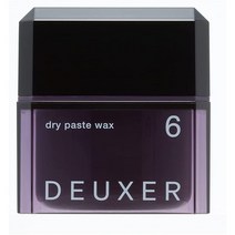 일본직발송 6. 번호 3 DEUXER (듀서) 드라이 페이스트 왁스 6 80G B001EZ89US, One Size, One Color