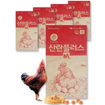 한일 닭사료 산란 플러스 20kg 산란닭 청계 오골계 토종닭 사료, 5개