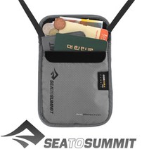 [안전발전소] SEATOSUMMIT 씨투써밋 패스포트 넥 파우치 RFID 그레이