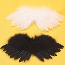 마망마당 인형소품 인형옷 천사날개, 블랙