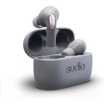 Sudio E2 블루투스 무선 이어폰 그레이