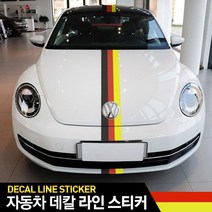 JS automotive 차량 M라인 데칼 국기 포인트 카스티커 랩핑 튜닝 몰딩용품, 이태리
