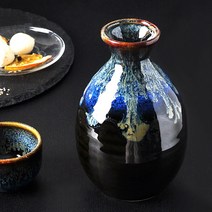 효오탄 도쿠리 우미 일본 도자기 독구리 독꾸리 사케병 술병