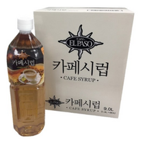 엘빠소 카페시럽, 6개, 1.5L