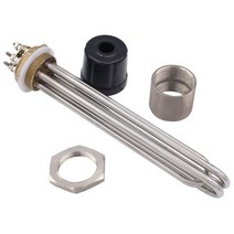 무시동히터 물 보일러용 전기 220V 가열 1.5 인치 BSP 220V 6KW 12KW-431, 8.4.5KW L260mm - locknut acces