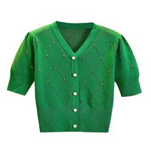 수입원피스 신사와 아가씨 이세희 박하나 윤진이 임수정 신민아 전소민st 그린 반팔 숏가디건