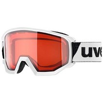 uvex 남여 공용 - 성인용 스포츠 스키 고글, 하나의, 화이트/레이저골드 라이트-로즈