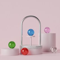 집속으로 컬러 수정구 크리스탈볼 4cm, 02 A급 스크래치 제품, 08 퍼플