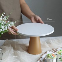 케이크돌림판 라운드 받침대 디저트 테이블 디스플레이 랙 높은 트레이 컵케익 우아한 케이크 스탠드 홀