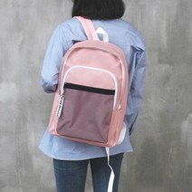 캐쥬얼 백팩 새학기 학생 선물 책가방 심플 데일리