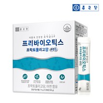 종근당 프리바이오틱스 아연 프리바이오텍스 푸락토 프락토 올리고당 유산균 FOS 에프오에스 장내유익균 먹이 푸리 프리 바이오 스틱스 분말, 30포 X 2박스