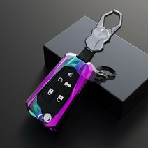 아연 합금 자동차 커버 원격 키 가방 고리 커버 케이스 쉐보레 크루즈 말리부 카마로 임팔라 이퀴녹스 트, 02 Pink B