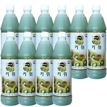 청솔 키위 음료베이스 835ml / 과일원액, 10개