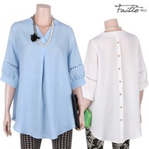 팍티오(FACTIO) [팍티오] 바넷뒷단추블라우스_F2BBL027