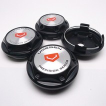 휠캡 4pcs 68mm Vossen 휠 허브 센터 캡 자동차 림 교체 방진 커버 스타일링 액세서리, 03 C