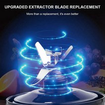 닌자 교체용 볼 컴 날 패킹 Nutri Ninja 블렌더 부품 용 Pro Extractor Blade 6 핀 블레이드 교체 Auto IQ