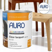 AURO No.515 아우로 투명 래커 375ml_유광 바니시코팅, 단품