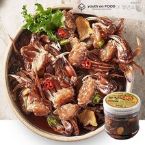 [청년소금] 100% 국내산 게로 만든 간장게장 900g, 1팩