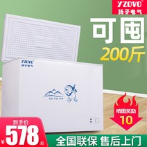 서랍형냉동고 Yangzi 158L 소형 냉동고 가정용 상업용 대용량 1급 에너지 절약 냉동 이중 온도, [14] 300L 에너지 절약 농축