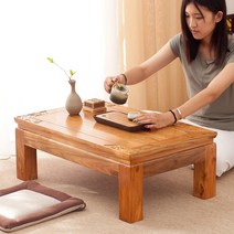 반상 해주반 차상 나무상 교자상 다과상 소반 밥상, 준비된, 50x40x25개의 직선 다리