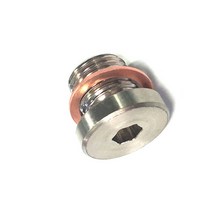 O2 센서 광대역 솔더 플러그 너트 스텝 캡 M12X1.25 나사산 스테인리스 산소 hex 헤드 파이프 피팅