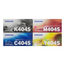 삼성정품토너 CLT-K404S/C404S/M404S/Y404S 색상, 1개, 파랑(CLT-C404S)