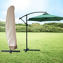 초대형 파라솔 변색 방지 자외선 차단 방수 커버, 쿠팡 600D(블랙)