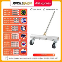 Jungleflash 13 inch high pressure washer water broom for car 섀시 바퀴 차대 도로 청소 전기 세탁기 클리너, 자동차 섀시