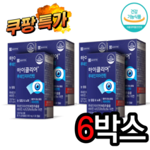 종근당건강 루테인지아잔틴 3개월분 - 6개월분 루태인지아잔틴 눈에좋은 마리골드꽃 효능 효과 눈영양제 30대 40대 남편 아내 중년 가족 홈쇼핑, 6박스(BEST-할인구매)