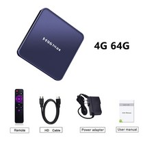 미디어박스 미디소프트 영상재생 미디어플레이어 안드로이드 12 TV 셋톱 박스 H96 MAX V12 4K 비디오 미디, 03 4GB 64GB_01 미국 플러그