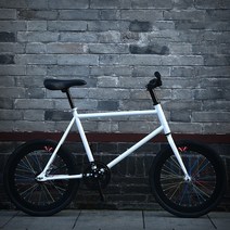 고정 기어 20 인치 휠 자전거 후방 라이딩 학생 미니 BMX 고 탄소강 프레임 싱글, [01] 20inch(150-180cm), 02 6_01 20inch(150-180cm)
