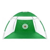 골프연습망 골프 케이지 연습 그물 훈련 운동 장비 정원 트레이너 골프 훈련 골프 텐트, 녹색 3m