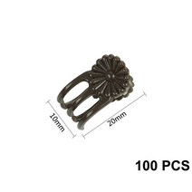 화분지지대 y자형 나무 지지대 100pcs 플라스틱 식물 지원 클립 난초 줄기 클립 꽃, d