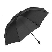 tree 초경량 4단 우산(블랙) 가벼운 미니 수동우산